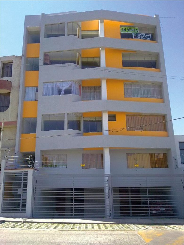 Fachada de Residencial Casa Blanca, José Luis Bustamante y Rivero, Arequipa